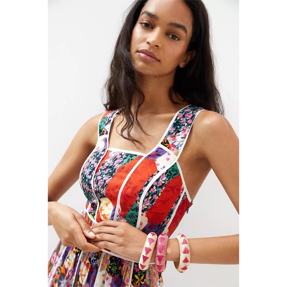 Anthropologie Square Neck Maxi Dress - Picture 5 of 5